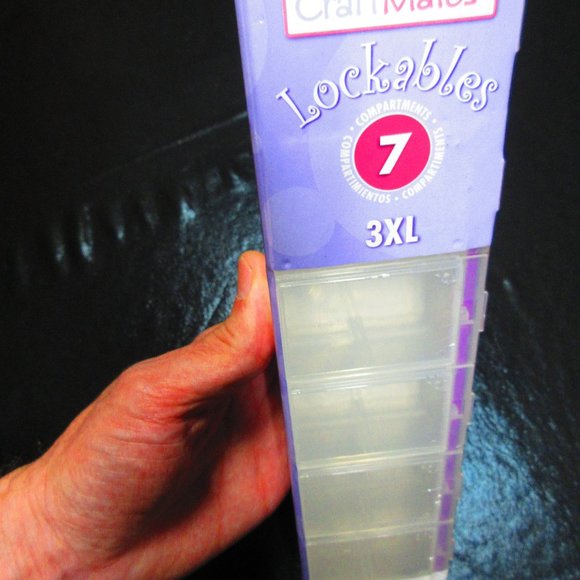 CraftMates Lockables 3XL 7 Compartment Bead Storage Price - Picture 1 of 8